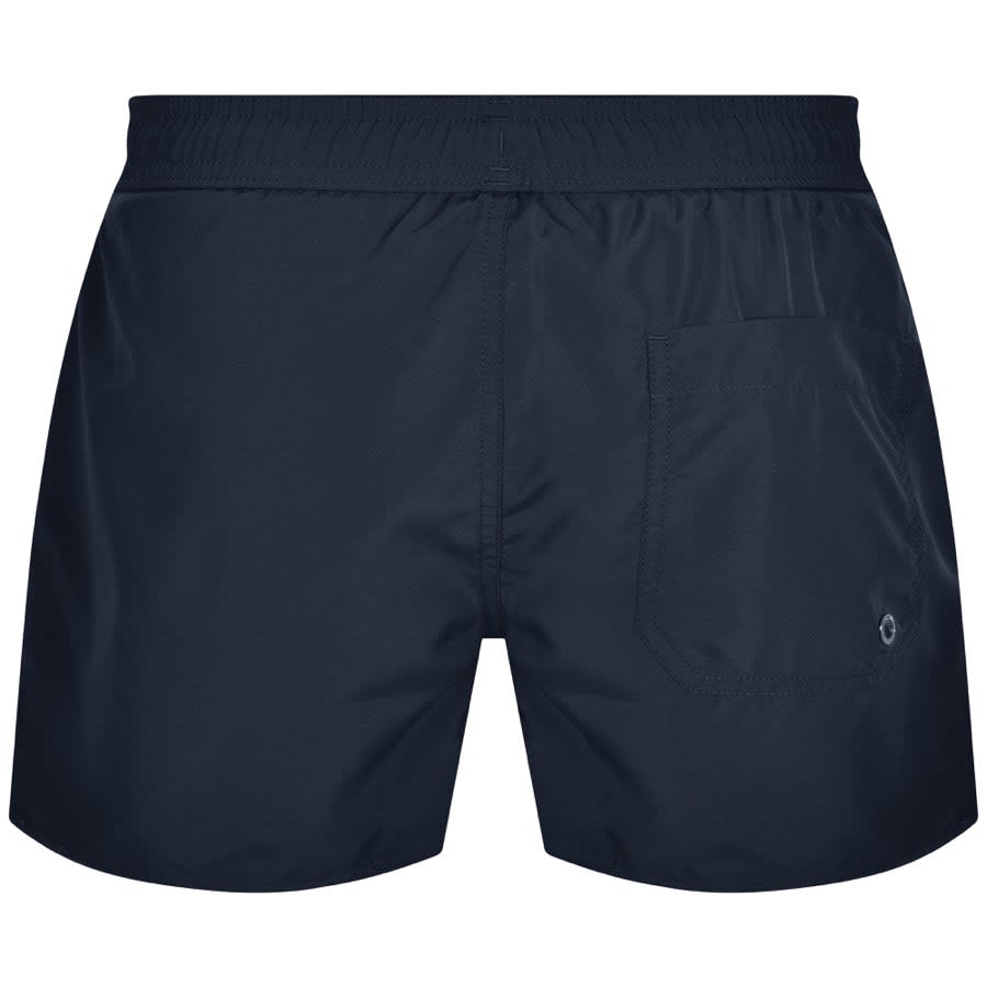 Emporio Armani Logo Swim Shorts Navy